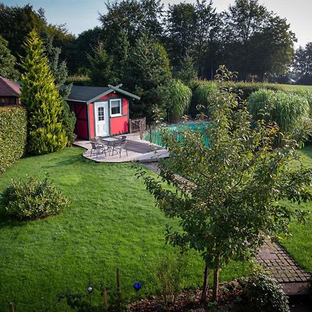Ferienhaus Mountfrosch Mit Sauna Und Naturpool Μονσάου Εξωτερικό φωτογραφία