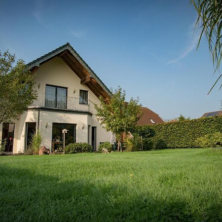 Ferienhaus Mountfrosch Mit Sauna Und Naturpool Μονσάου Εξωτερικό φωτογραφία